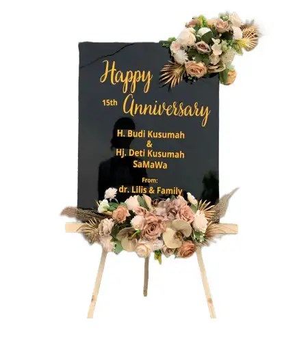 Papan Bunga Akrilik Gelung